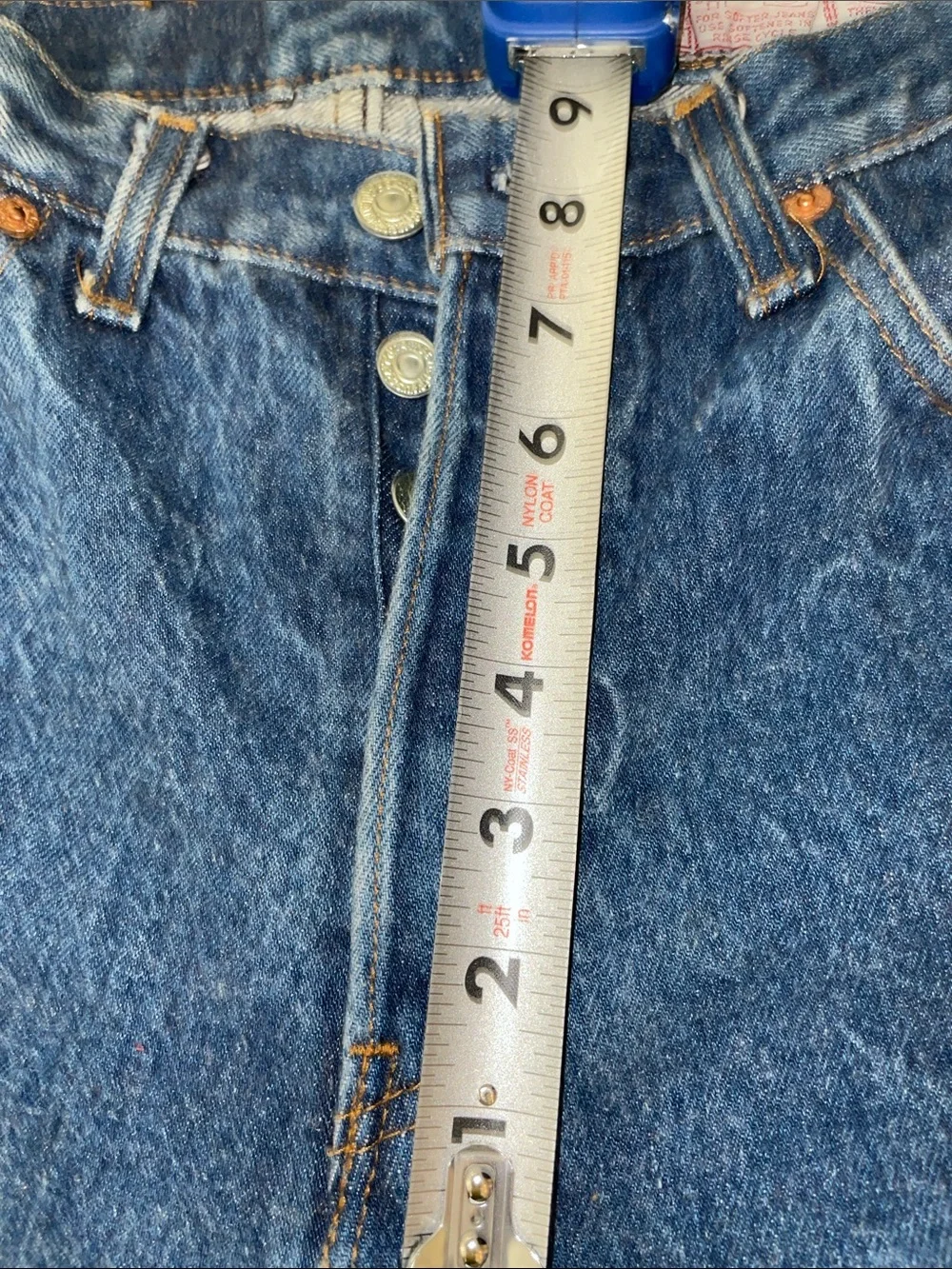 Levi's Men's Light Blue Straight Leg Jeans